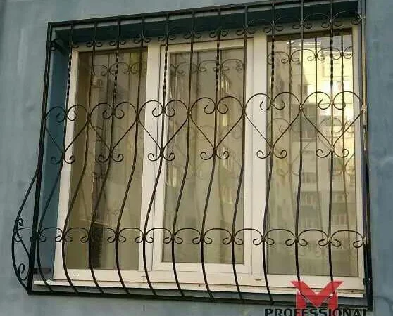 Грати стаціонарні та розсувні для утеплених стін в Харькове - фото № 2