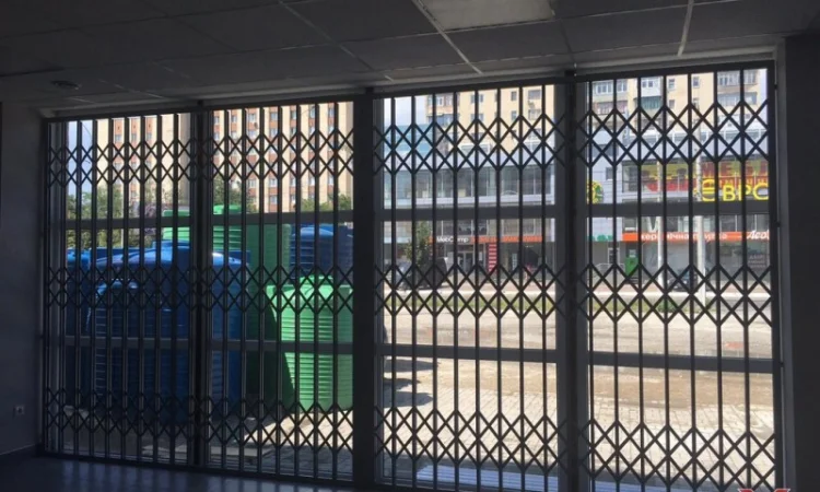 Раздвижные решетки Prof для элитных салонов магазинов - фото № 1