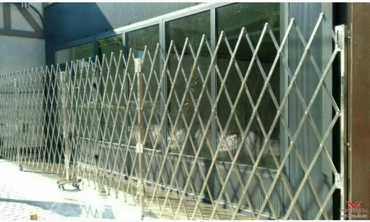 Раздвижные решётки и ограждения Prof из нержавеющей стали - фото № 2