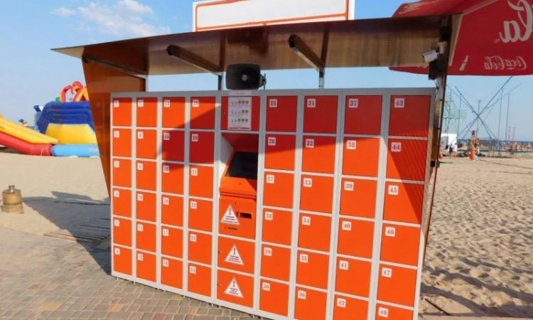 Пляжні автоматичні камери зберігання на пляж - фото № 4