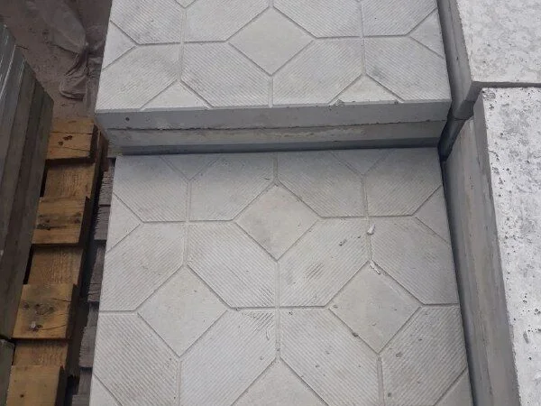 Плитка тротуарная 30х30/40х40/50х50 Печенье, Шахматка, Песчаник, Тучка, Клевер, Мозаика - фото № 3