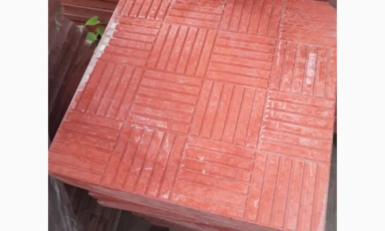 Плитка тротуарная 30х30/40х40/50х50 Печенье, Шахматка, Песчаник, Тучка, Клевер, Мозаика - фото № 4