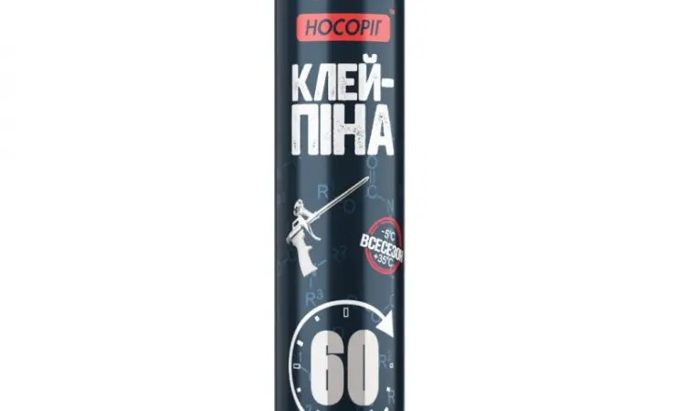Клей-пена 60 секунд Носорог 850 г - фото № 1