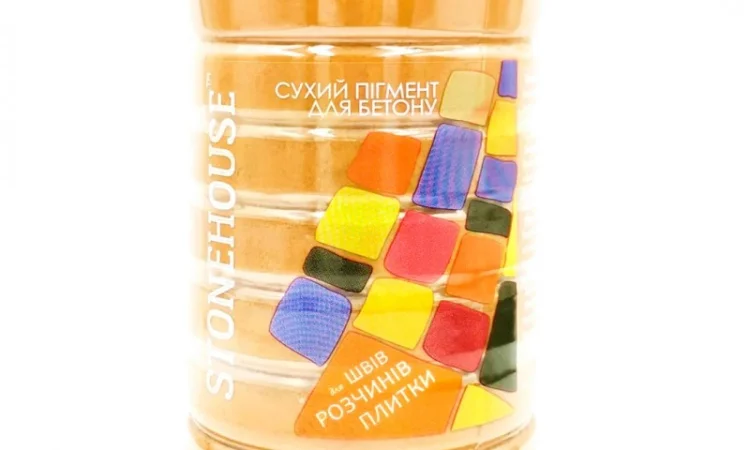 Пигмент для бетона Stone House (железооксид) - фото № 4