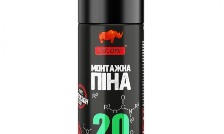 Монтажная пена ручная Носоріг 300 г - фото № 1