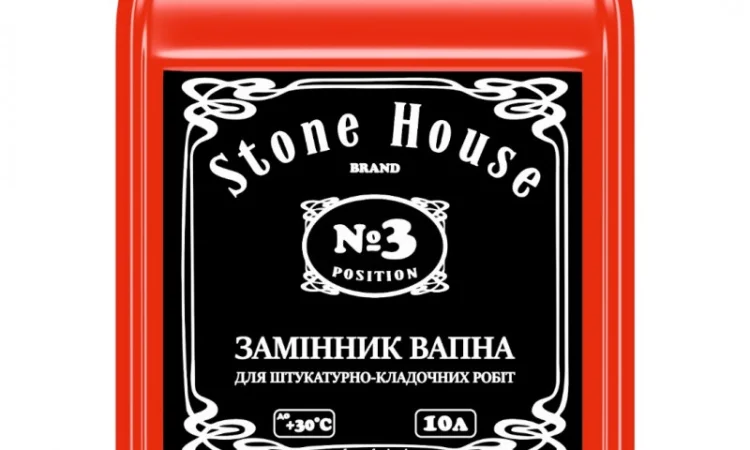 Замінник вапна для штукатурних робіт 3 Stone House 1/5/10 л - фото № 1
