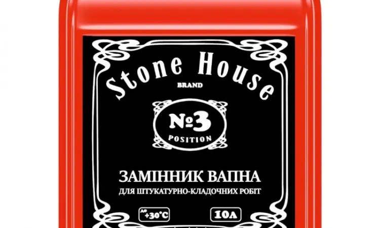 Замінник вапна для штукатурных работ 3 Stone House 1/5/10 л - фото № 1