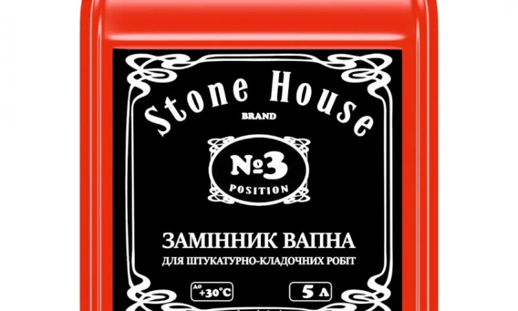 Замінник вапна для штукатурних робіт 3 Stone House 1/5/10 л - фото № 2