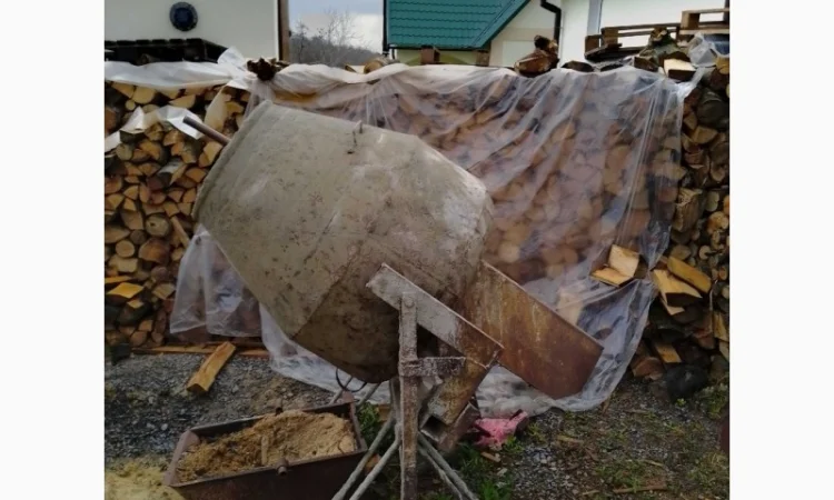 Бетономішалка 3 фазна v-150л - фото № 1