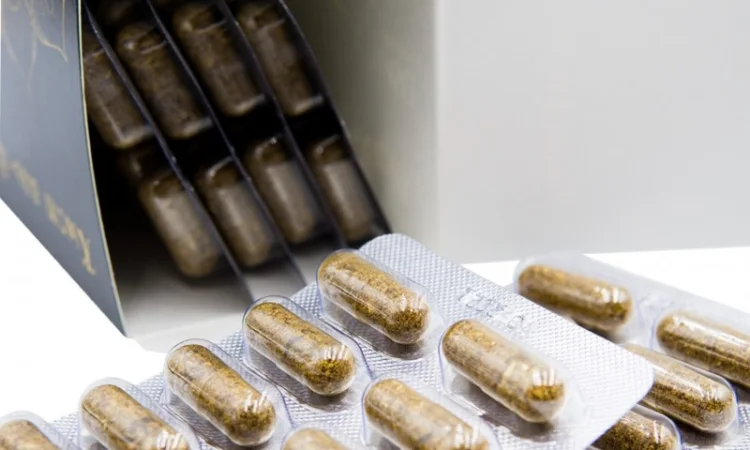 Капсулы молотого кыст-аль-хинди (костус) 60 штук, Индия - фото № 2