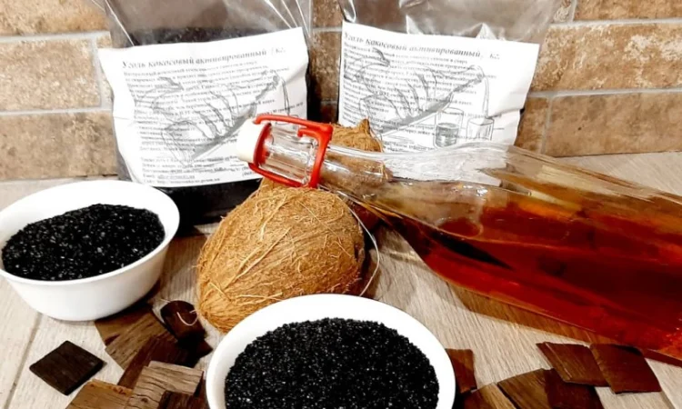 Активированный уголь кокосовый 207 С. 0.5 кг - высокое качество - фото № 2