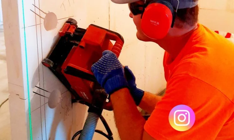 Штробление штробы без пыли Харьков. Услуги электрика - фото № 8