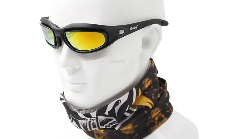 Тактические очки Daisy C5 и X7 с заменяемыми линзами - фото № 4