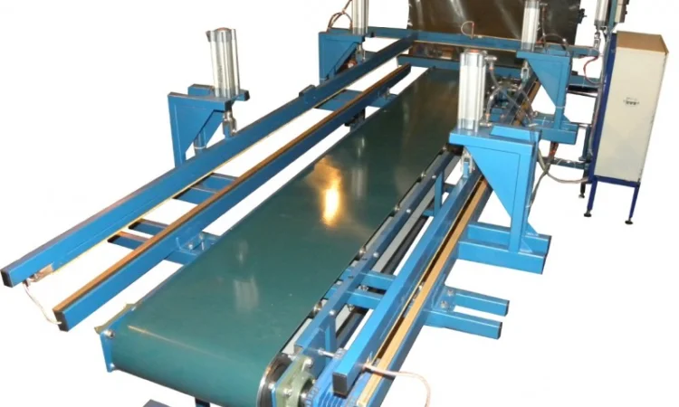 Оборудование для упаковки в пленку дверей, окон, столешен, мебельного щита, подоконников - фото № 2