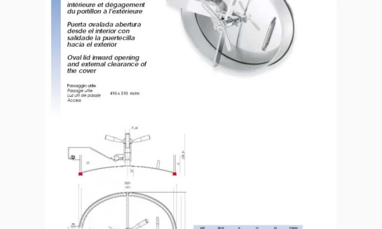 Люки нержавеющие - фото № 2
