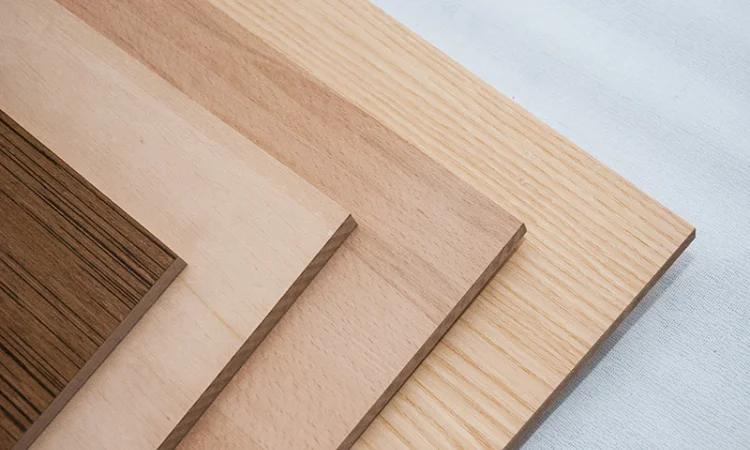 Шпонованные ДВП плиты с быстрой отправкой по Украине. Услуги резки - фото № 1