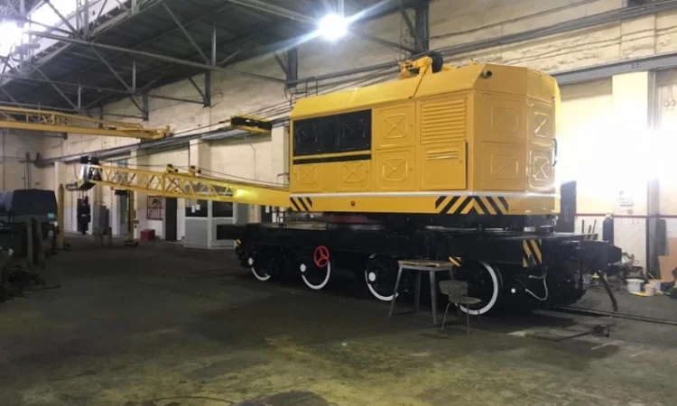 Кран железнодорожный КЖДЭ-25, 1992 год выпуска - фото № 2