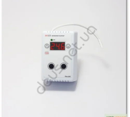Терморегулятор 10А для обігрівачів та ІК панелей - фото № 1