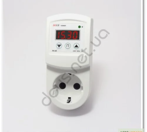 Таймер недельный (реле времени) в розетку 16А(2.8кВт) - фото № 1
