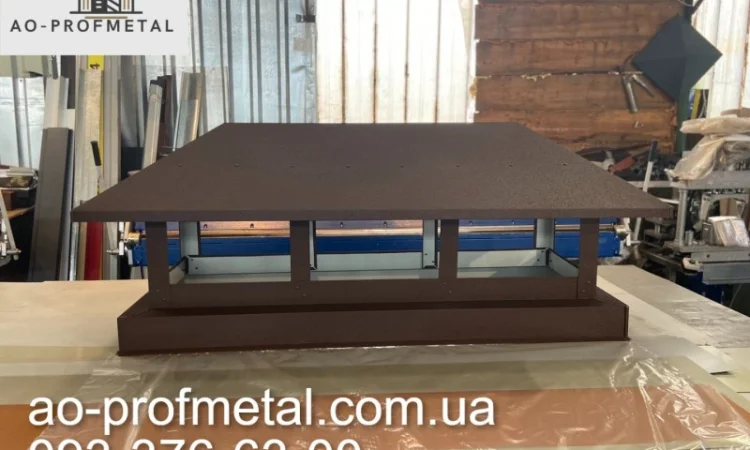 Флюгарка на трубу, Дымник, Накрывка трубы дымохода - фото № 2