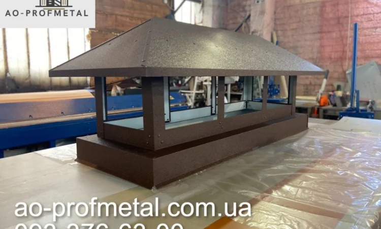 Флюгарка на трубу, Дымник, Накрывка трубы дымохода - фото № 3