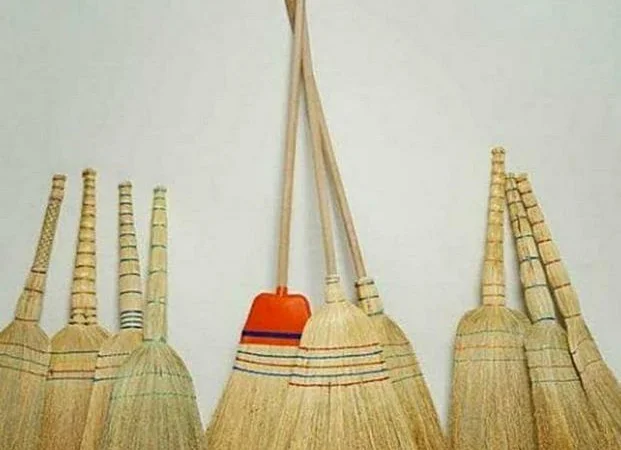 Веники из сорго с 3 швами - фото № 1