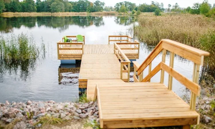 Водні понтони та причали для купання і риболовлі - фото № 2