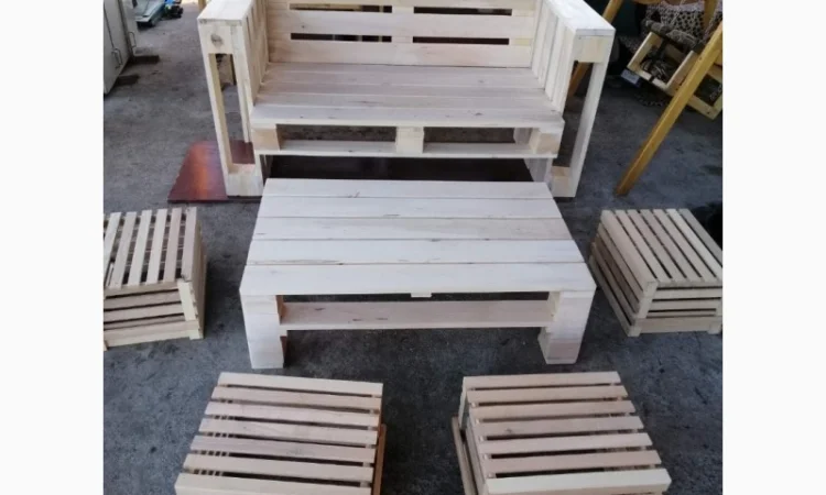 Продам мебель из деревянных поддонов - фото № 1