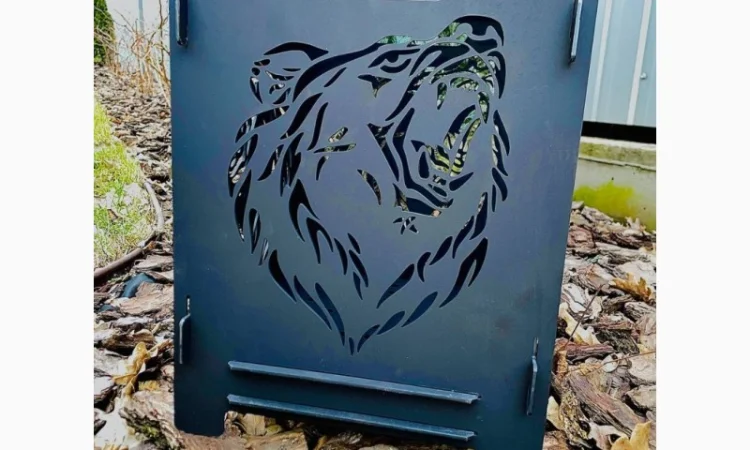 Барбекю мангал "Вуйко Бурый" разборной, компактный и оригинальный - фото № 2