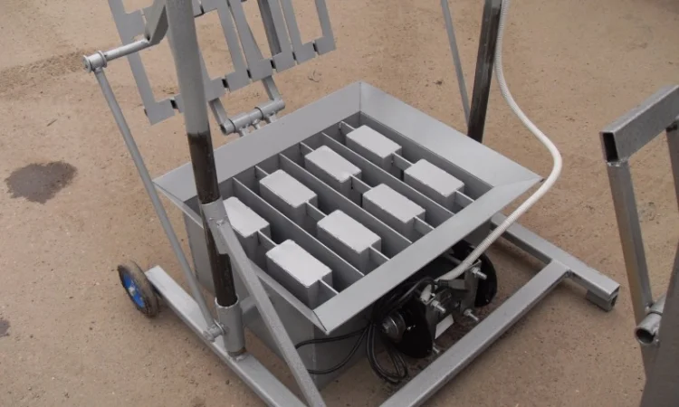 Станок для изготовления шлакоблоков «НВС-4» - фото № 1