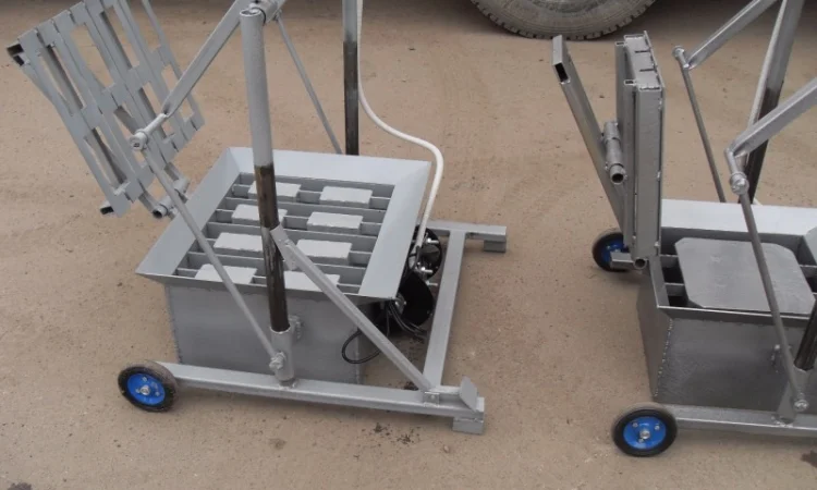 Станок для изготовления шлакоблоков «НВС-4» - фото № 2