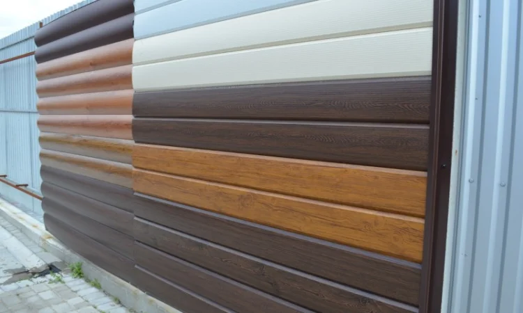 Металлический сайдинг «Блок-Хаус» для фасадов - фото № 4