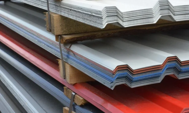 Металлическая черепица разных цветов - фото № 9