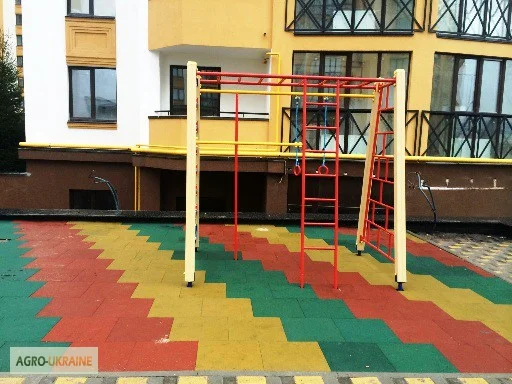 Резиновая плитка от производителя - фото № 1