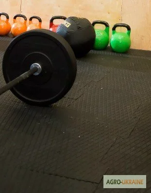 Резинове покриття для тяжелоатлетичного залу - фото № 2