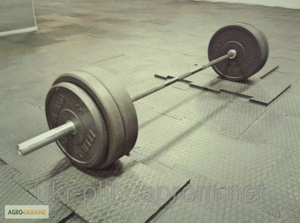 Производство цельнолитой резиной плитки - фото № 1