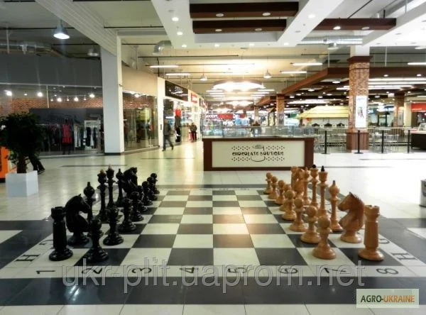 Деревянные шахматные фигуры для базы отдыха - фото № 1