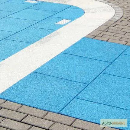 Резиновая плитка для сада и дачи - фото № 1