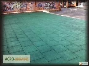 Резиновая плитка для спортивного зала - фото № 2