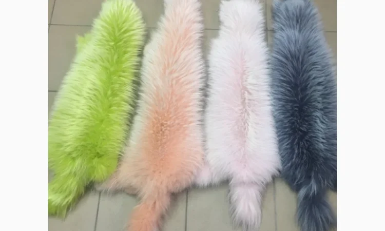 Шкуры мех енота - фото № 1