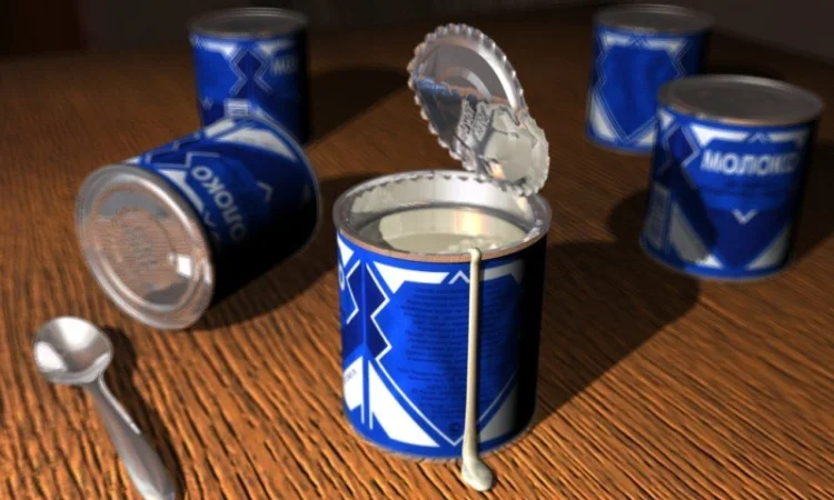 Пропонується якісне згущене молоко 8,5% у жорстяній банці - фото № 1