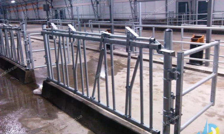 Разделитель для безпривязного содержания животных MetallDreamUA - фото № 3