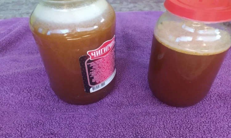 Мед бортевий, дикий, з колод - фото № 8