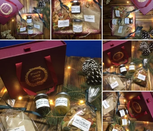 Новогодние подарки с медом - фото № 1