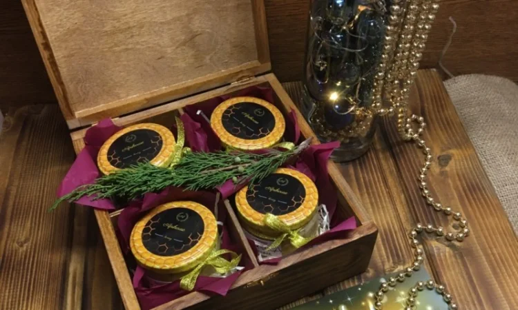 Новогодние подарки с медом - фото № 17