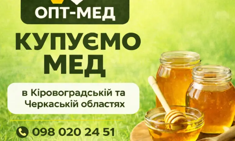 Оптова закупівля меду. Виїзд наш. ОПТ-МЕД - фото № 1