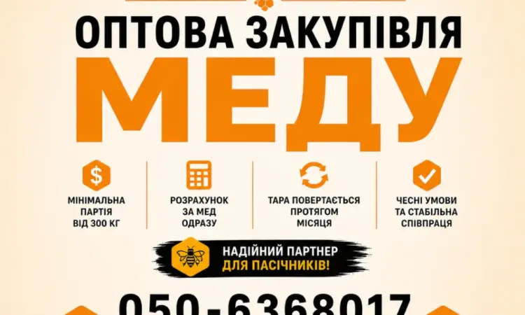 Закупка меда оптом АМЕДА ГРУП - фото № 1
