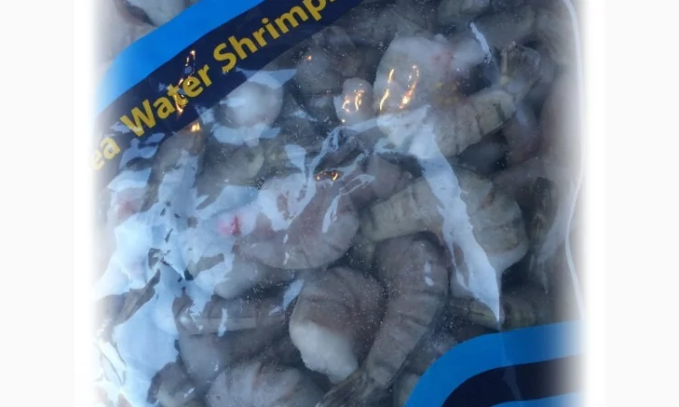 Креветка тигровая сырая без головы - фото № 3