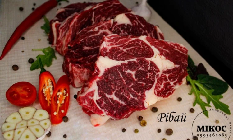 Півтуші та четвертини яловичі – заморожені та охолоджені - фото № 1