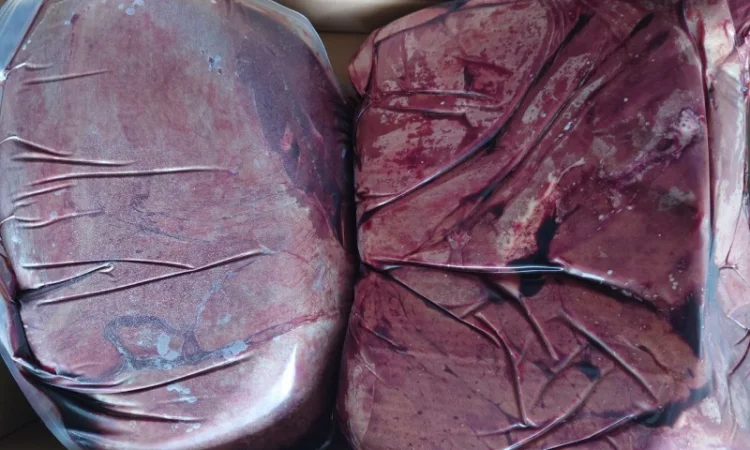 Печінка яловича в вакуумній упаковці, імпортна - фото № 2